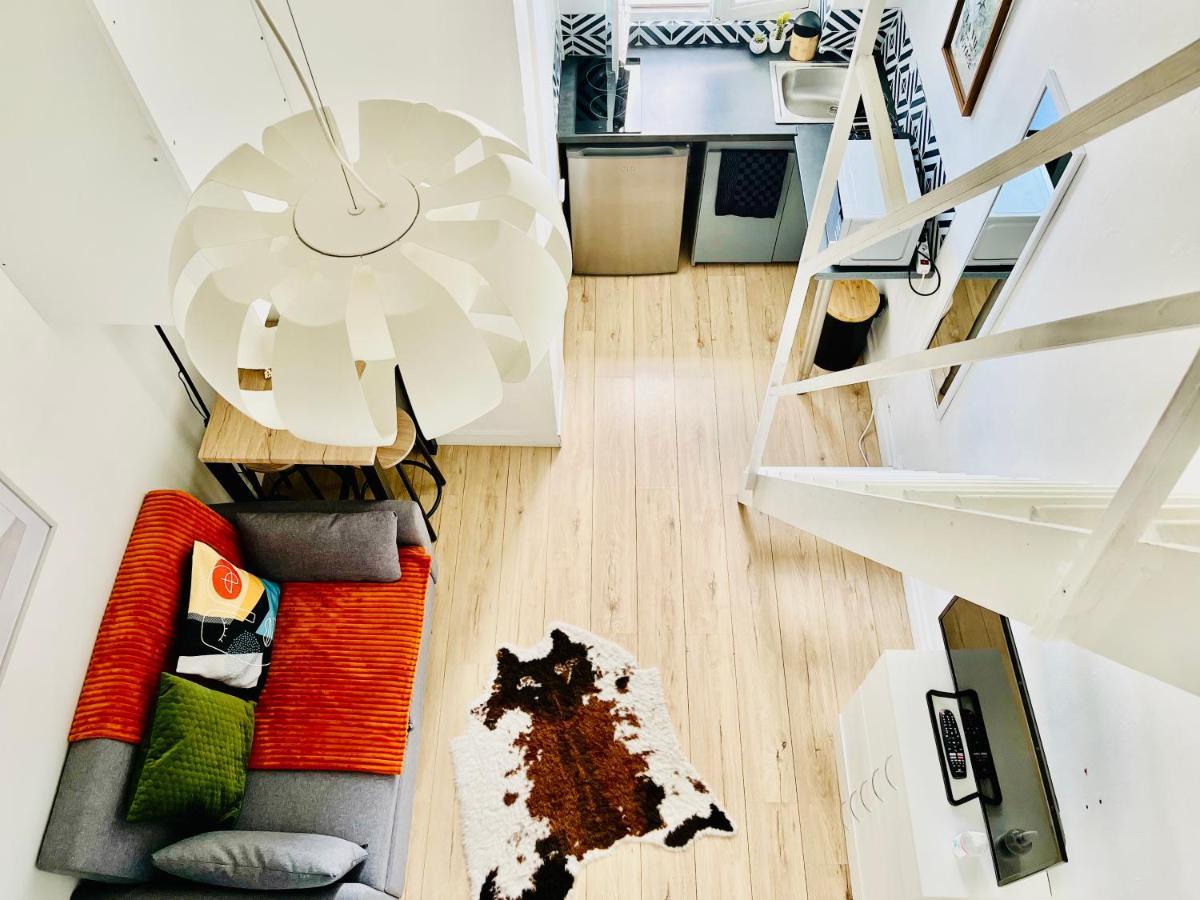 شقة Parc Buttes Chaumont - Studio Mezzanine باريس المظهر الخارجي الصورة