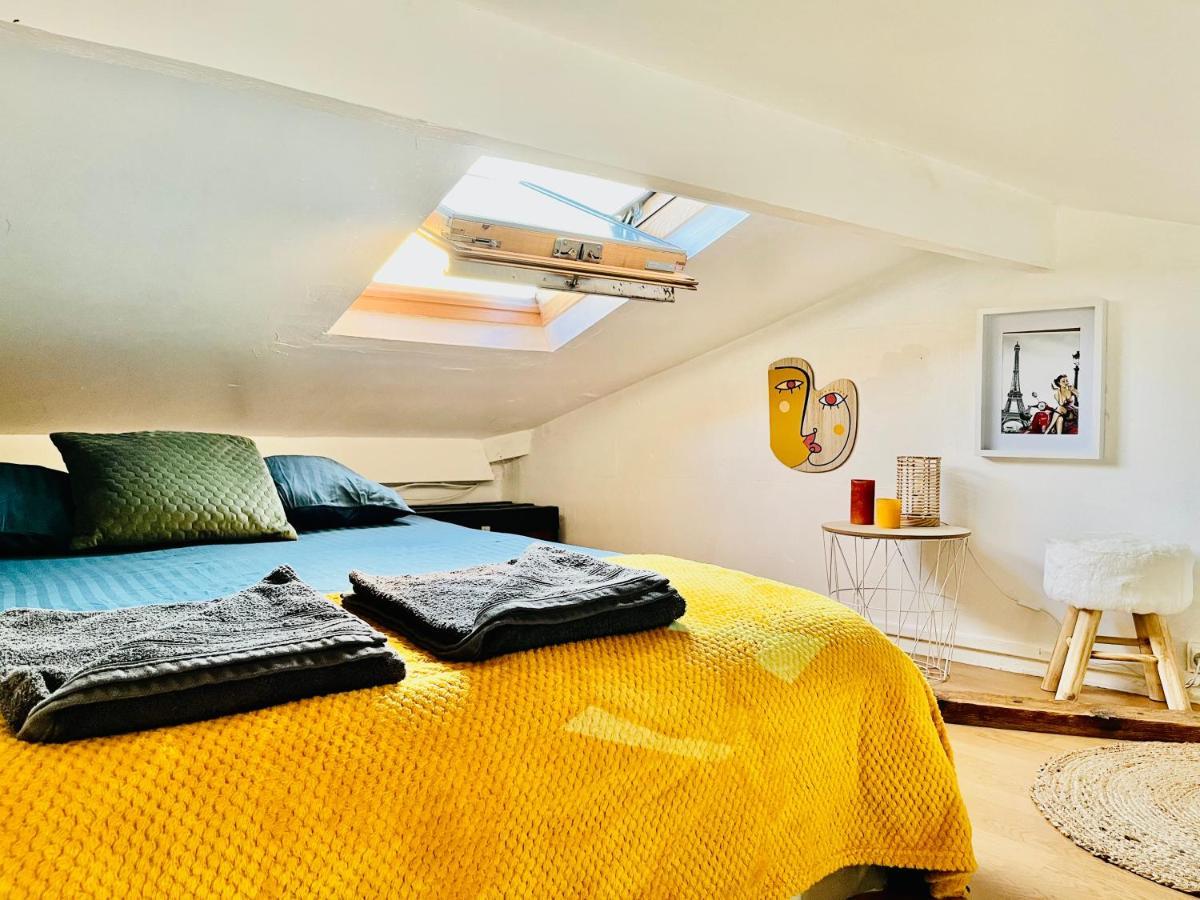 شقة Parc Buttes Chaumont - Studio Mezzanine باريس المظهر الخارجي الصورة